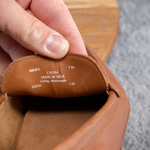 Cole Haan C35784 Wyatt Brown Leather Bit Driver Loafer Shoes Men's Size 7 M - Picture 5 of 9